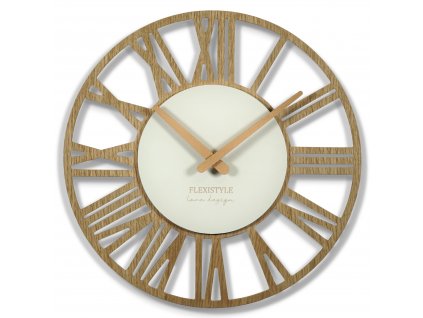 11250 nastenne hodiny loft piccolo 30cm buk