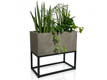 Stojan na květiny Fiorino Loft Šedý