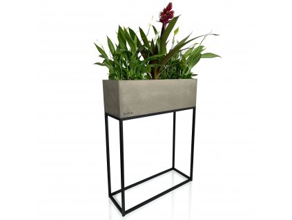 11349 stojan na kvetiny fiorino loft sedy