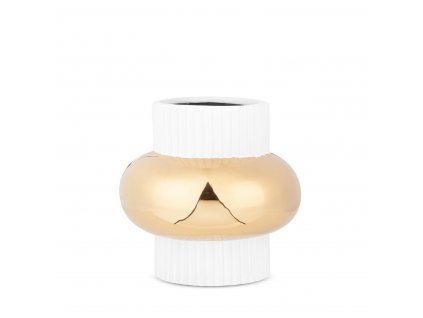 11640 4 dekorativni keramicka vaza mona 4 bila 32 cm