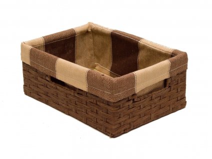 Zásuvka bez víka HNĚDÁ 27x40x15