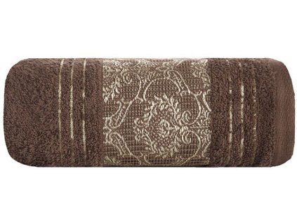 6554 rucnik cairo 50x90cm hneda