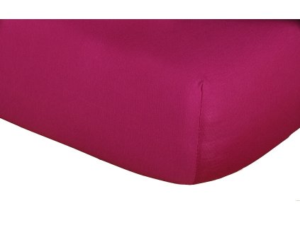 Jersey prostěradlo ostružinová