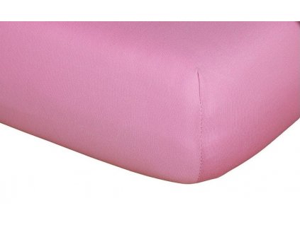 Jersey prostěradlo starorůžové