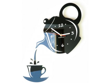Nástěnné hodiny DŽBÁNEK S HRNKEM