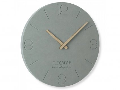 8927 4 nastenne hodiny eko 4 30cm sede