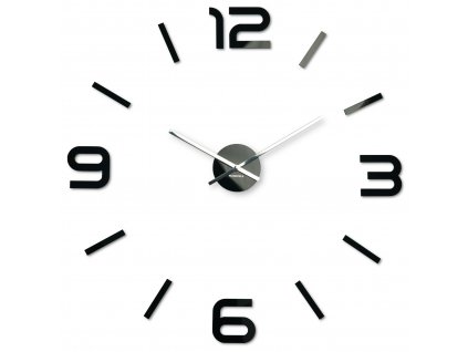 8996 1 nastenne hodiny diy admirable 80cm cerne