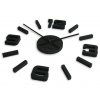 10385 8 velke nastenne hodiny eko stick cerne 75 cm