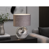 Keramická lampa DINA stříbrná