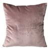 Povlak na polštář 45x45 Kasandra 1 Velvet Růžová