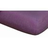prostěradlo froté  purpurové