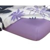 Jersey prostěradlo fialové