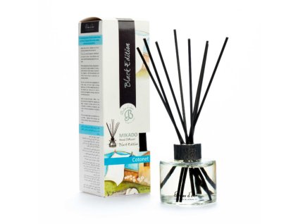 Difuzér MIKADO (Black Edition) 125 ml. Cotonet|Boles D´olor