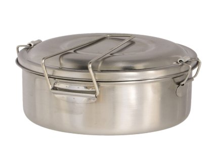 Box na svačinu STEEL LUNCH BOX CAMPING, 25x16x9cm|Esschert Design