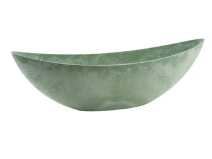 Miska oválná 35cm, zelená