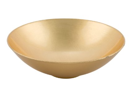Mísa plastová, zlatá, pr. 22 cm *