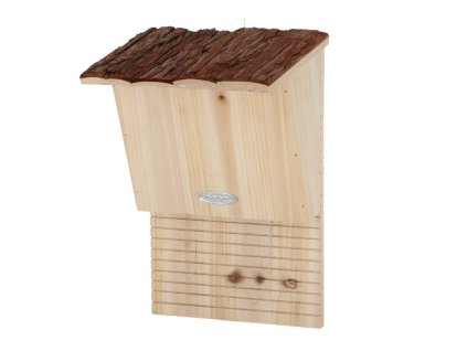 Budka pro Netopýra, s kůrou, přírodní, 20x40x16cm|Esschert Design