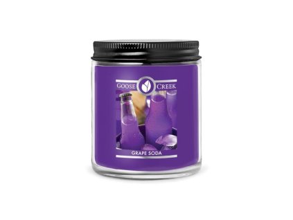 Svíčka s 1-knotem 0,2 KG GRAPE SODA, aromatická v dóze KP|GOOSE CREEK