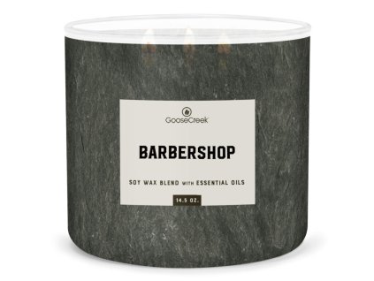Svíčka MENS COLLECTION 0,41 KG BARBERSHOP, 3 knoty|GOOSE CREEK