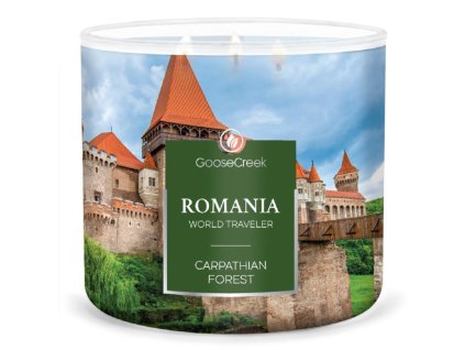 Svíčka WORLD TRAVELER 0,41 KG ROMANIA - CARPATHIANS FOREST|GOOSE CREEK
