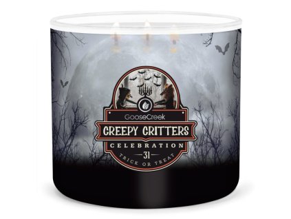 Svíčka HALLOWEEN 0,41 KG CREPPY CRITTERS, aromatická v dóze, 3 knoty|GOOSE CREEK