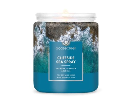 Svíčka s 1-knotem 0,2 KG CLIFFSIDE SEA SPRAY , aromatická v dóze KP|GOOSE CREEK