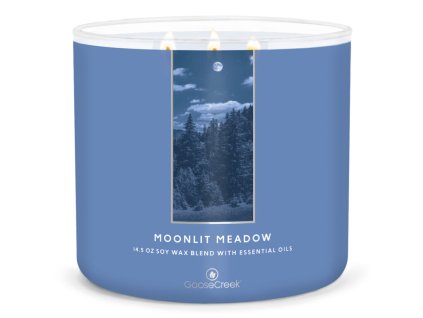 Svíčka 0,41 KG MOONLIT MEADOW, aromatická v dóze, 3 knoty|GOOSE CREEK