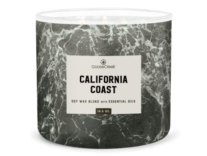 Svíčka MEN'S COLLECTION 0,41 KG CALIFORNIA COAST, 3 knoty|GOOSE CREEK