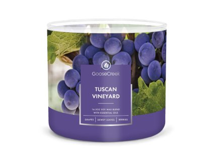 Svíčka 0,41 KG TUSCAN VINEYARD, aromatická v dóze, 3 knoty|GOOSE CREEK