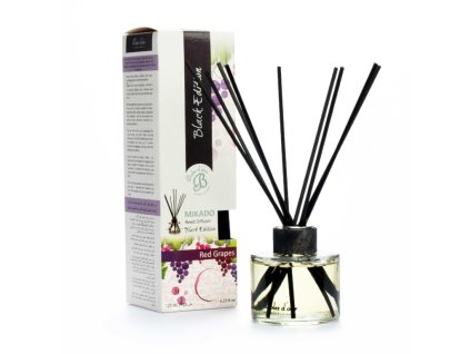 Difuzér MIKADO (Black Edition) 125 ml. Red Grapes|Boles D´olor
