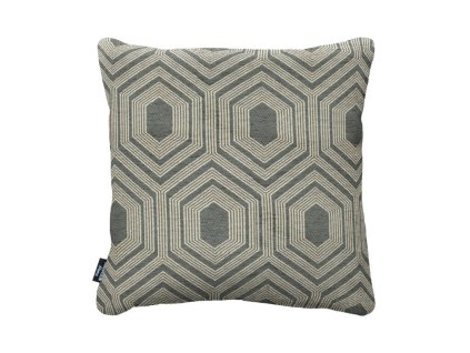 Polštář dekorační se zipem BOSTON 45x45cm, grey|Madison