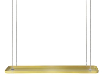 Závěs na květiny okenní 58x15cm, zlatá|Esschert Design
