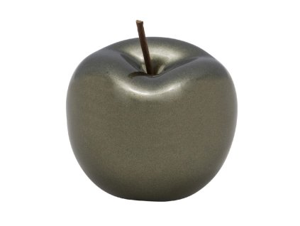 Jablko, zelená/matná, pr. 8cm