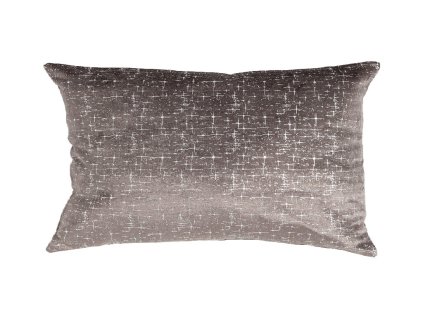 Polštář Sparkling sand, 45x45, šedo-stříbrná|Ego dekor