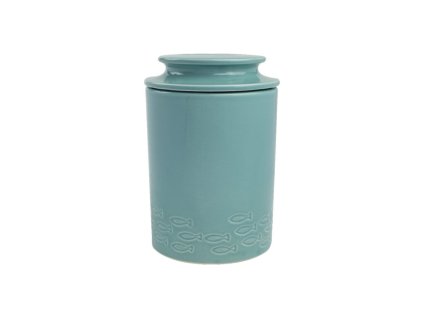 Dóza Krab OCEAN, pr.10,5x16cm, keramika, zeleno-modrá|T&G woodware