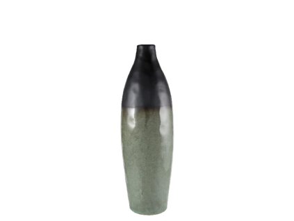 Váza ADMONT, pr. 14,5cm, zelená/šedá|Kaheku