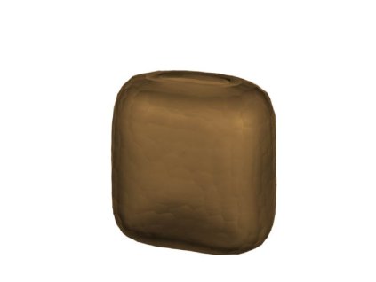 Váza ARDA, hnědá, pr. 13cm,x14cm|Kaheku