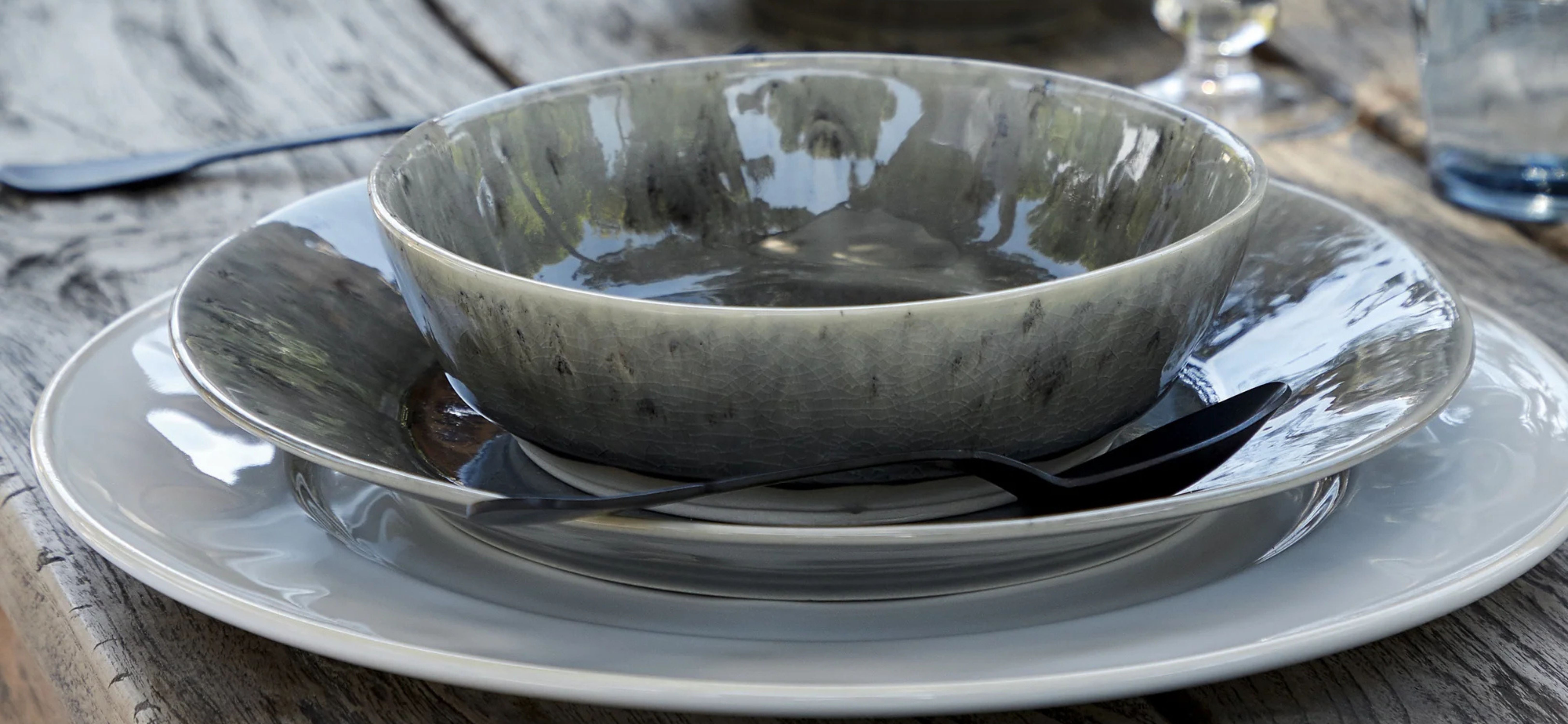 Kamenná sivá inšpirácia Home Bohema