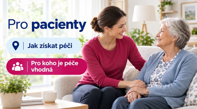 Informace o domácí zdravotní péči pro pacienty a rodiny