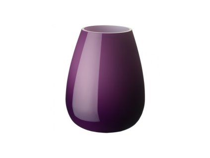 villeroy boch drop small vase dark lilac