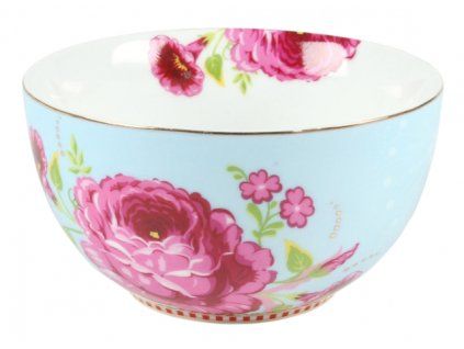 176 176 pip studio floral miska modra 12cm