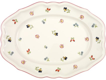2175 villeroy boch petite fleur ovalny servirovaci talir 37cm