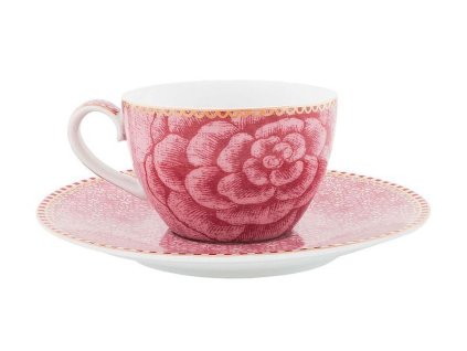 431 xicara de cafe com pires spring to life pip studio rosa 19735