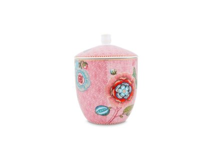 452 essenza pip porzellan spring to life storage jar pink