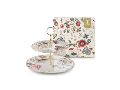 464 pip studio spring to life 2 patrovy etazer bily 17 21cm