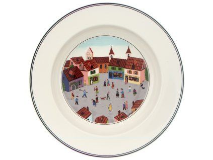 Design Naif polévkový talíř Dorf 221 mm, 310 ml
