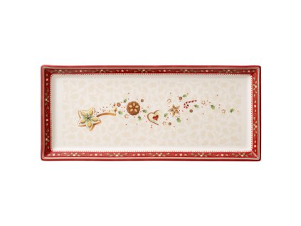 Winter Bakery Delight Kuchenplatte rechteckig 397 x 173 x 29 mm