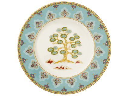 Samarkand Aquamarin Brotteller 164 mm