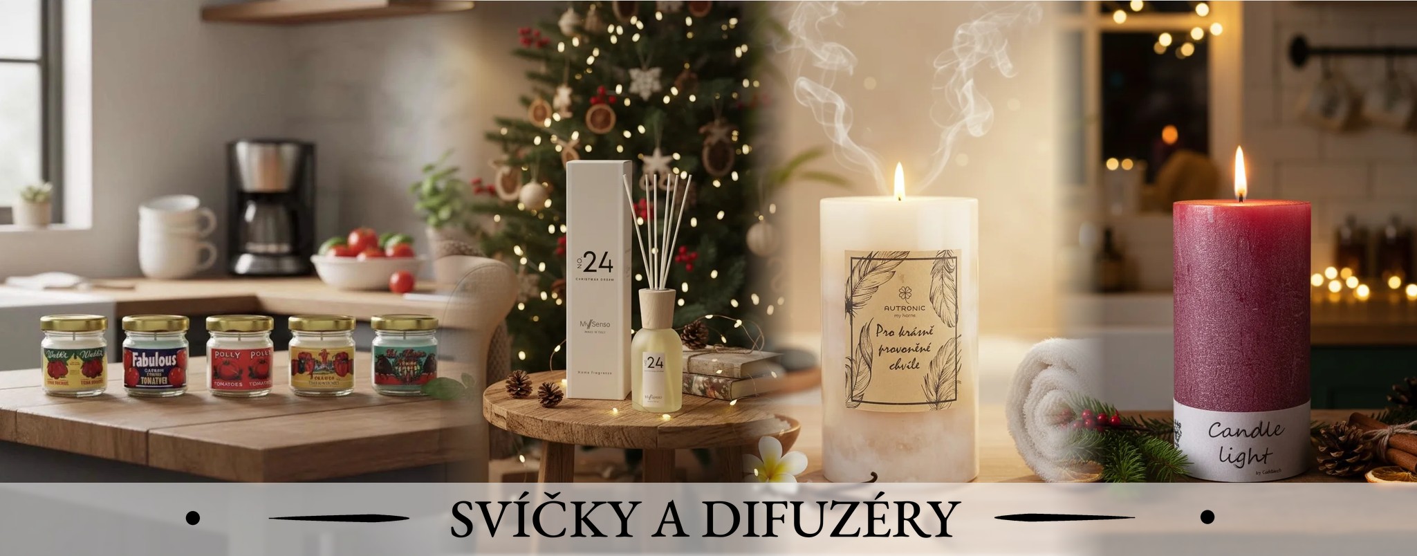 Svíčky a difuzery