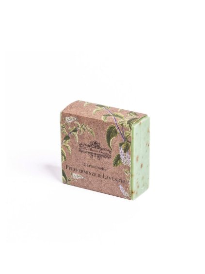 Peelingové mýdlo s vůni máty a levandule 100g